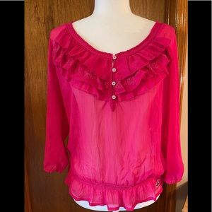 Hollister Sheer Blouse